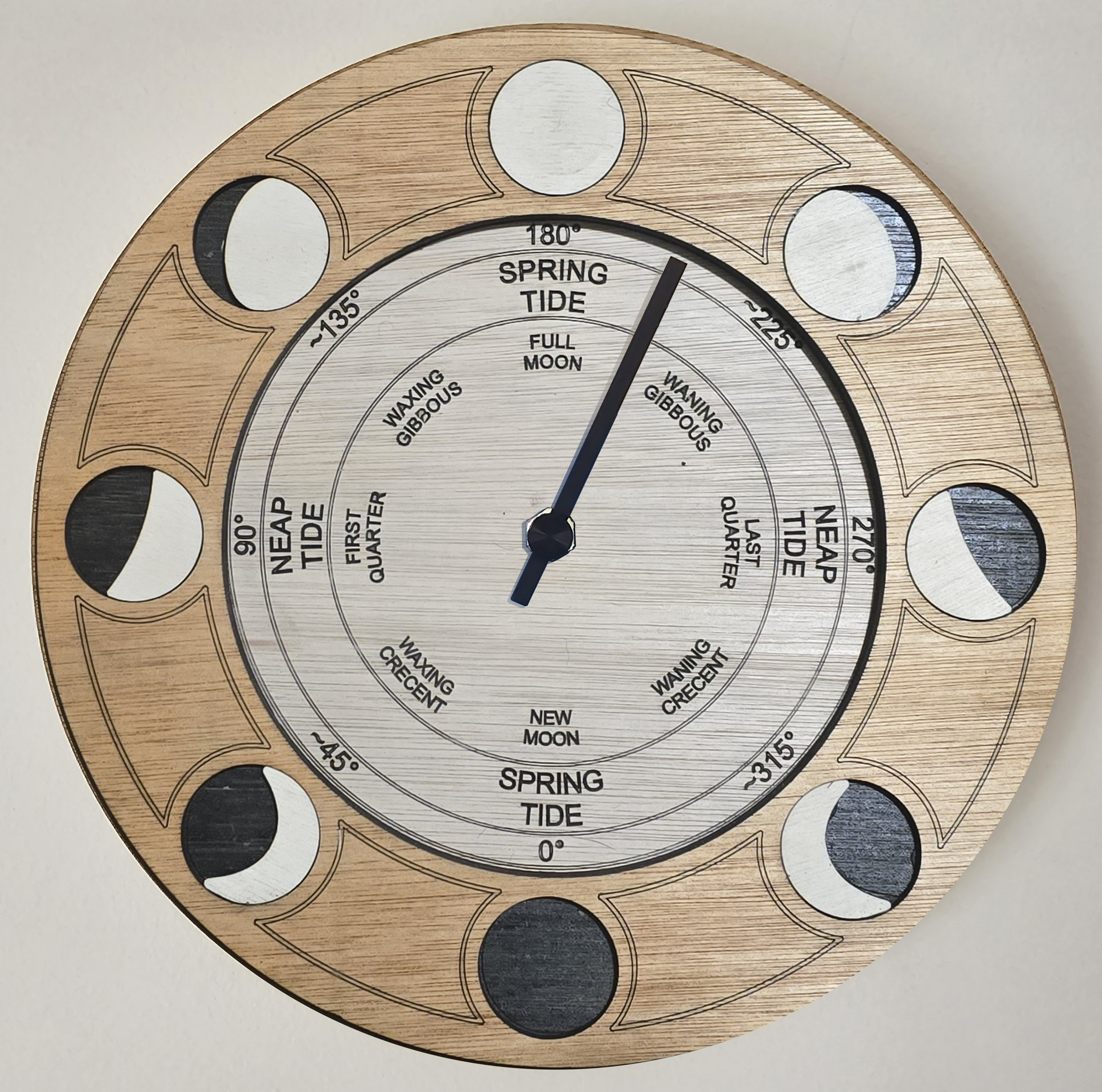 Moon Phase Wall Clock